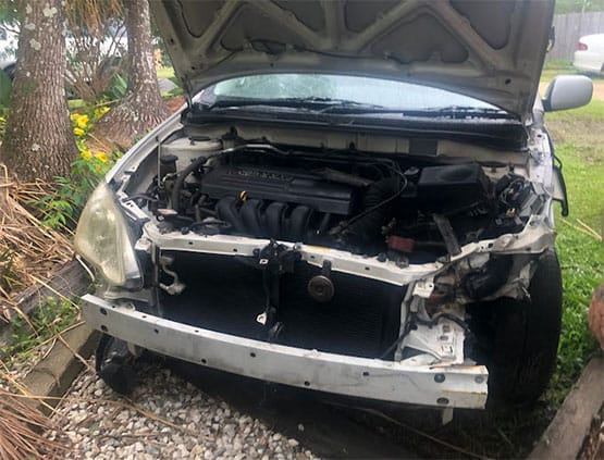 Unwanted Scrap Vehicle